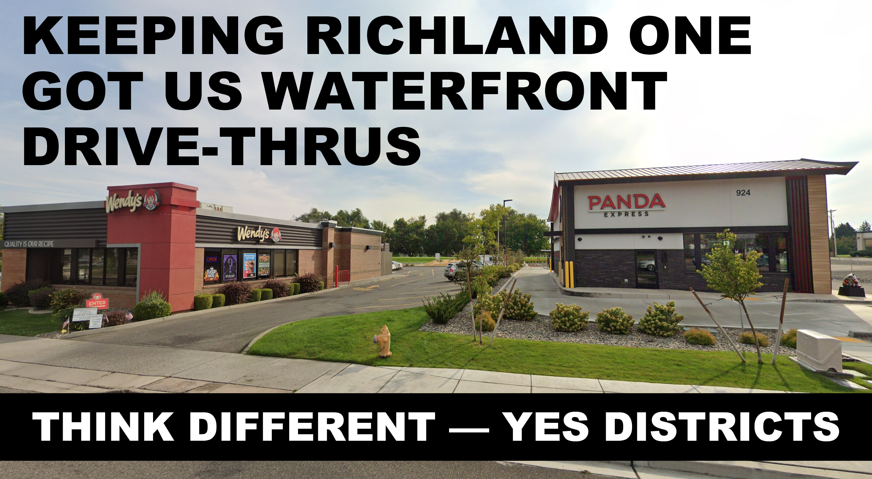 Keeping Richland one got us waterfront drive-thrus